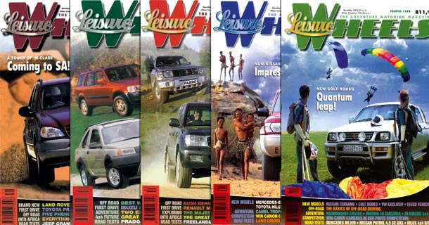 The first five editions of Leisure Wheels