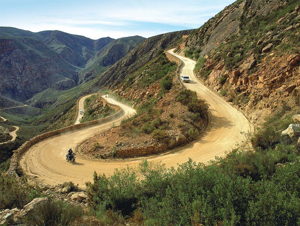 The scenic Swartberg Pass is truly a driver’s dream.