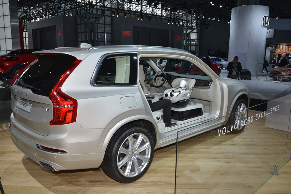 Volvo brings new XC90 Excellence 4-Seater to New York