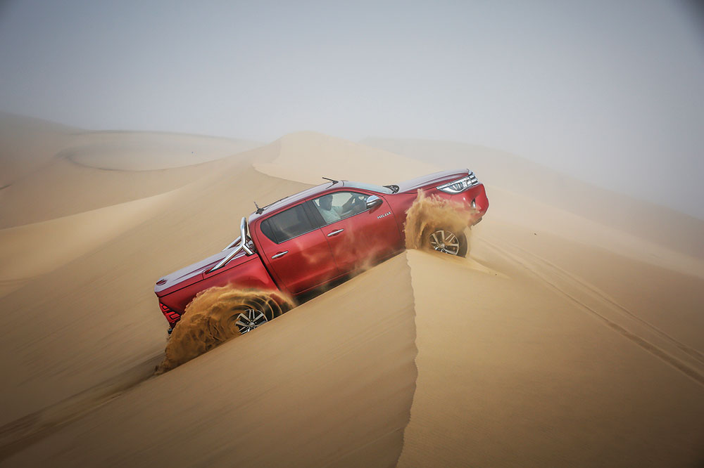 Toyota Hilux 2.4GD-6 versus Namibia