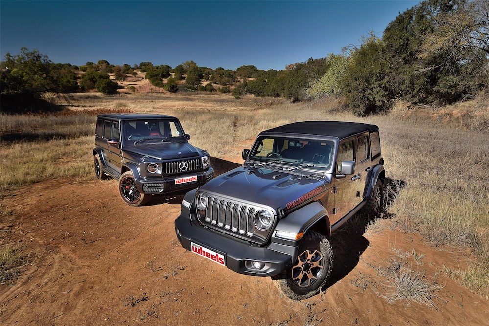 Squaring off: Mercedes-AMG G63S VS 2019 Jeep Wrangler V6