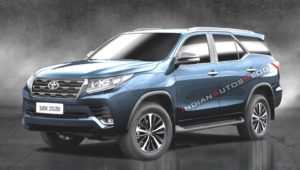 Is this what the updated Toyota Fortuner will look like?