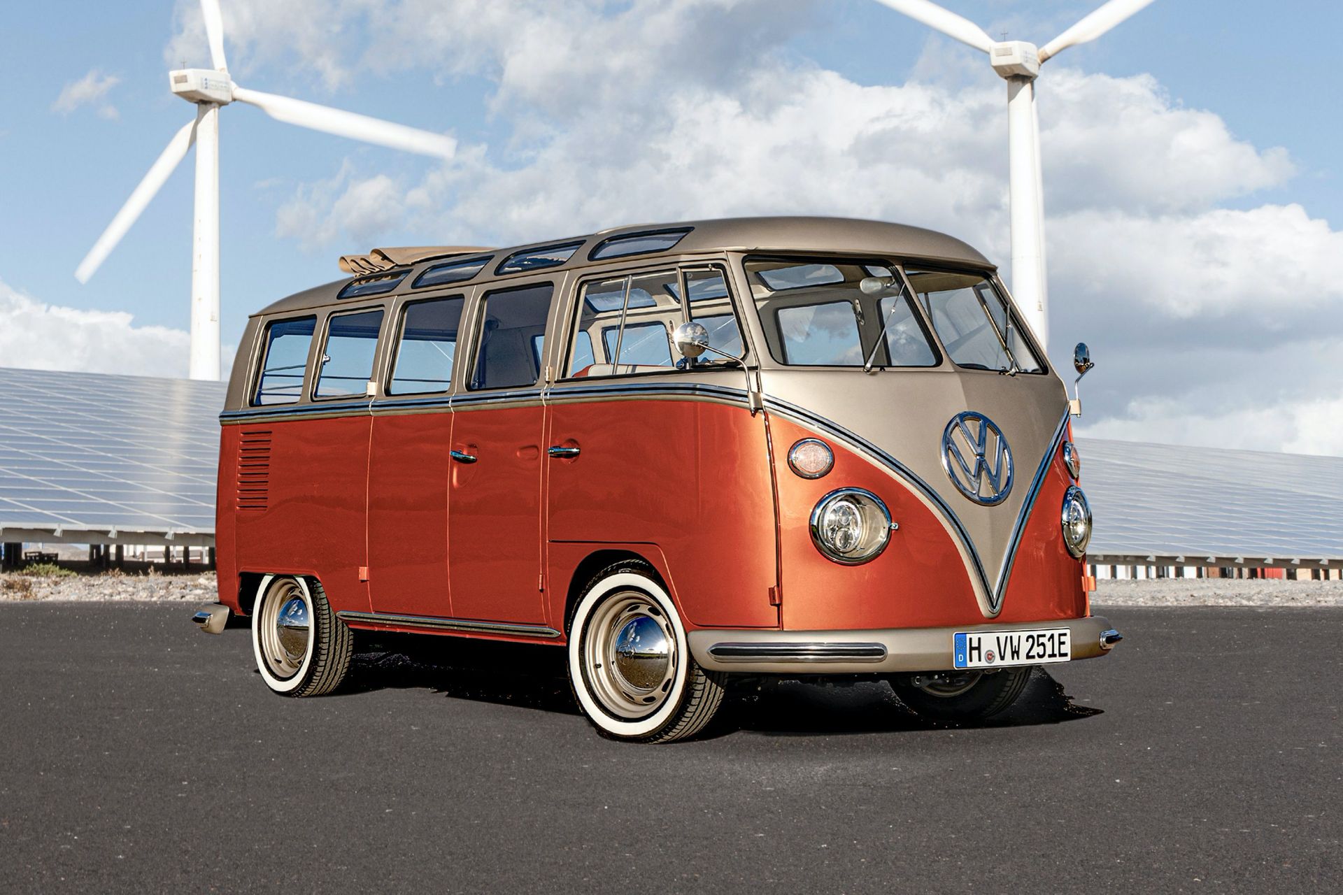 Volkswagen was supposed to launch its all electric e Bulli T1 bus at the Techno Classica but 