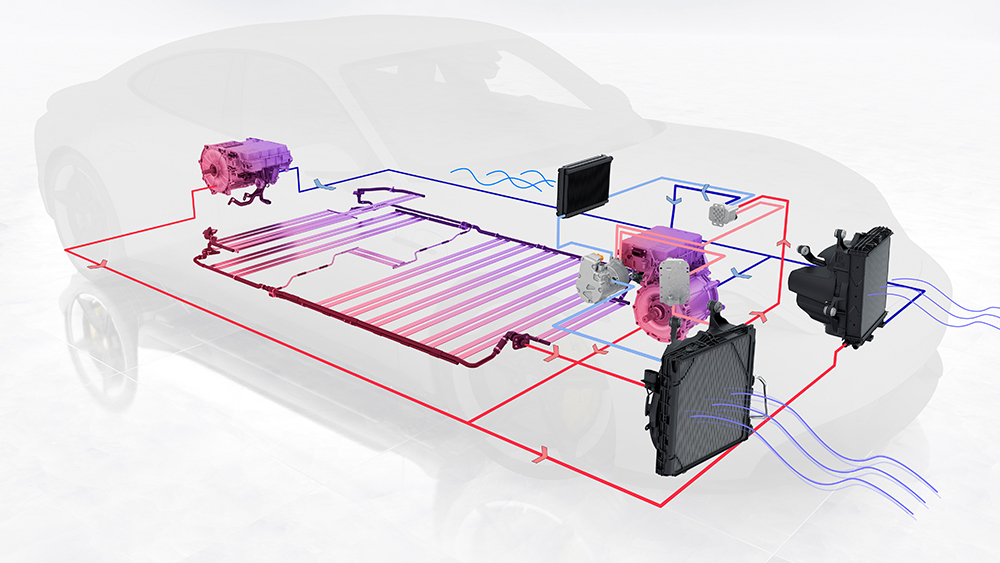 Electric cars with best sale active thermal management