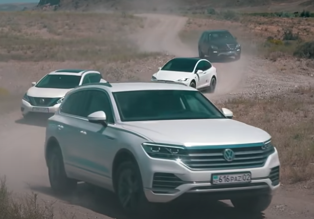 SUV Battle | Video | Tesla | Model X | Toyota | FJ Cruiser