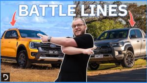 Watch: Ranger vs Hilux in a clash of the titans