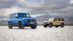Mercedes-Benz electric G-Wagon emerges as "G 580"